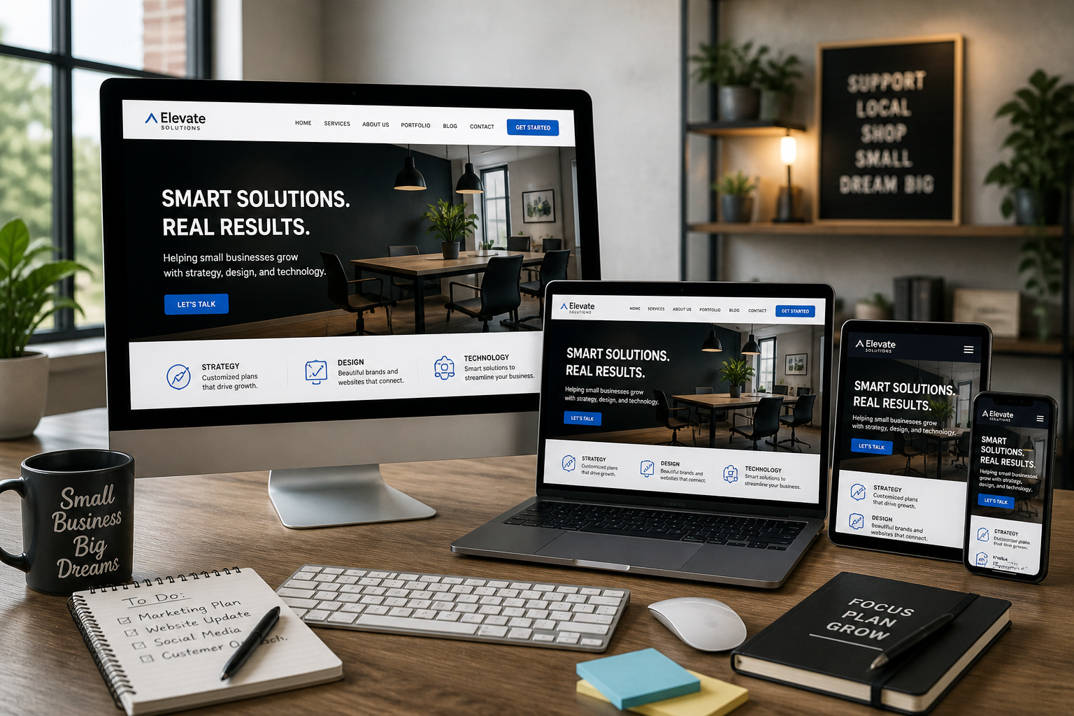 small Business Web design