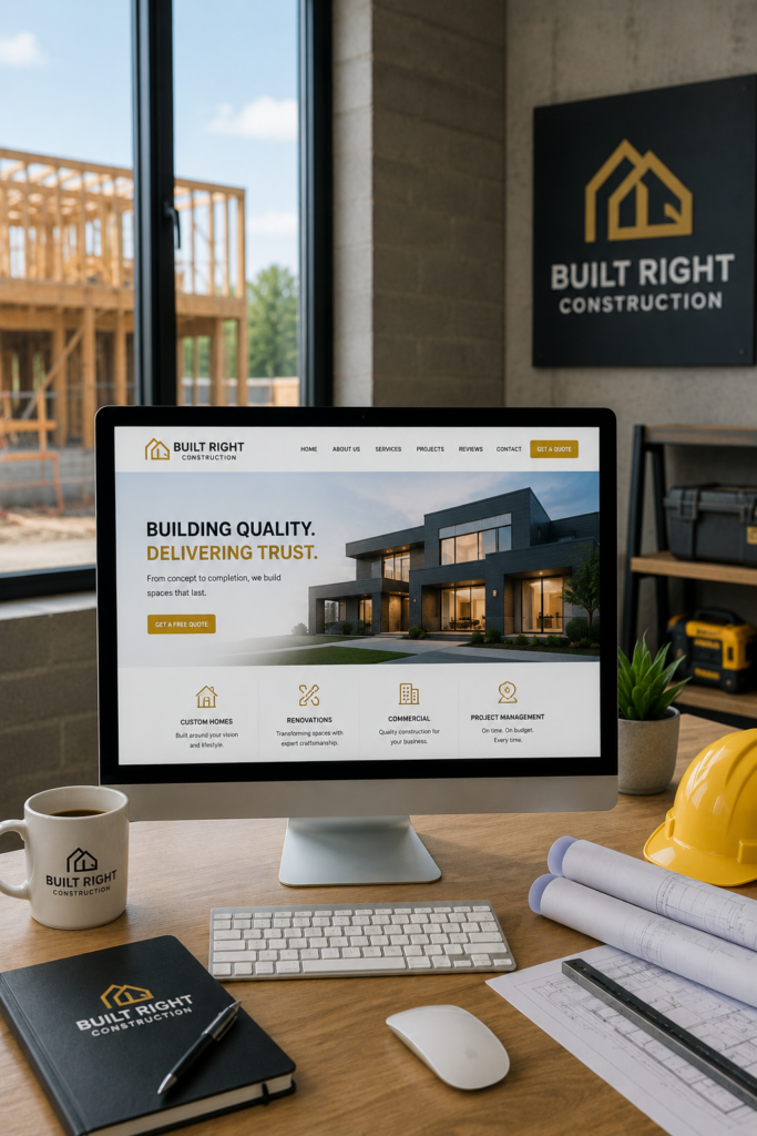 Contractor Website Design