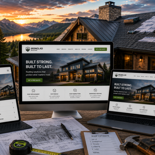 Contractor Website Design