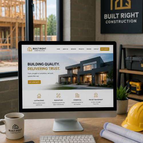 Contractor Website Design